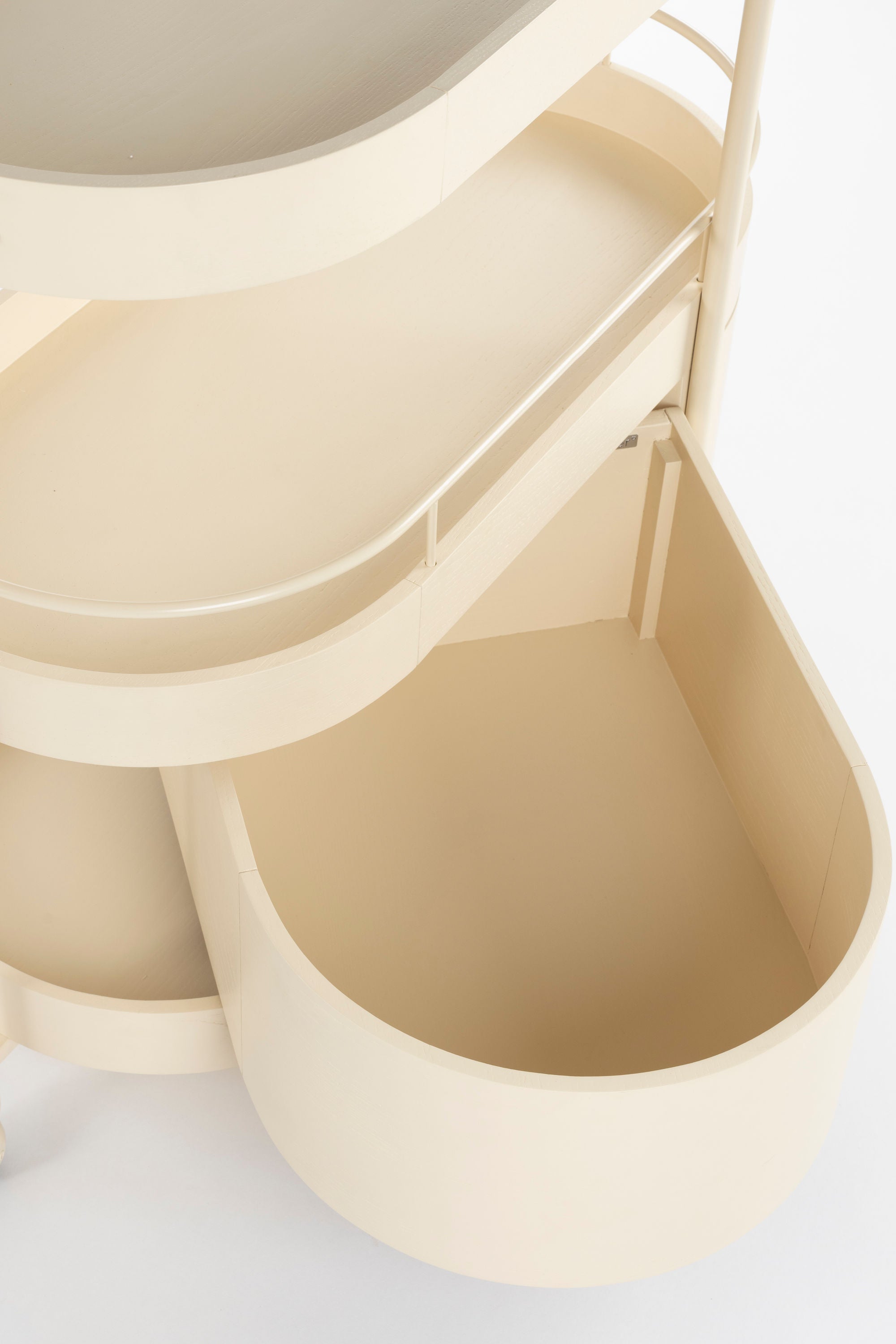 Zuiver Wim Beige Drinks Trolley